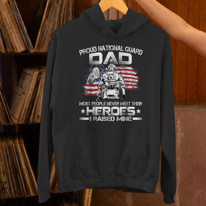 National Guard Graduation Proud National Guard Dad Unisex Hoodie