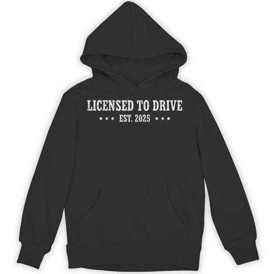 New Driver 2025 N Boys Male Driver License N Driver Unisex Hoodie