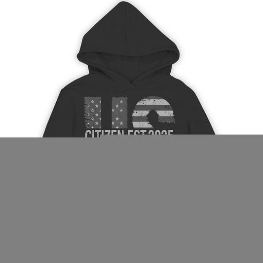 New Us Citizen Est 2025 American Immigrant Citizenship Unisex Hoodie