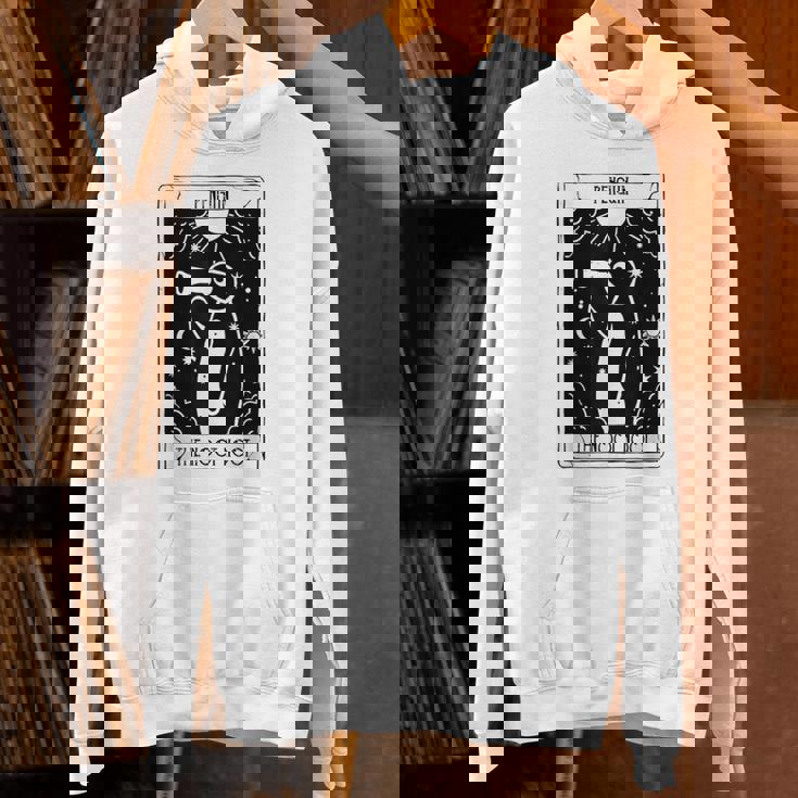 Noot Penguin Tarot Vintage Distressed Unisex Hoodie