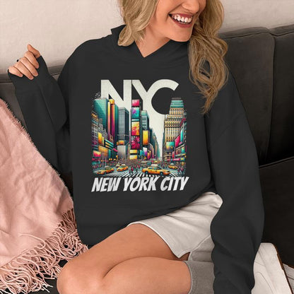 Nyc Skylines New York City That Never Sleeps Unisex Hoodie