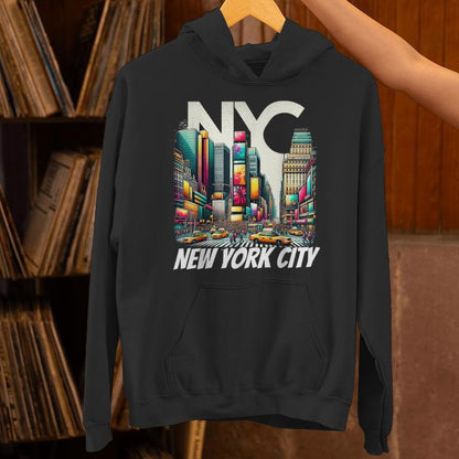 Nyc Skylines New York City That Never Sleeps Unisex Hoodie