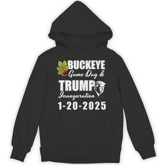 Ohio Donald Trump Inauguration Day 2025 Buckeye State Unisex Hoodie