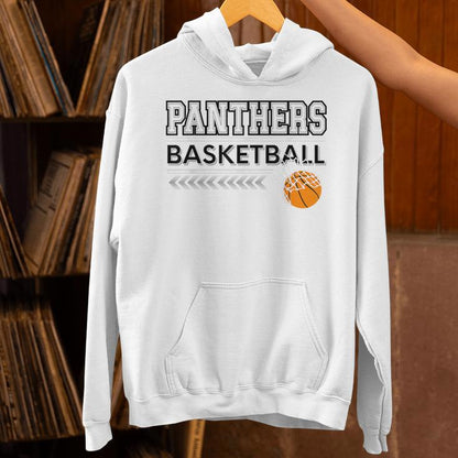 Panthers Basketball School Spirit Panther Pride Sports Unisex Hoodie