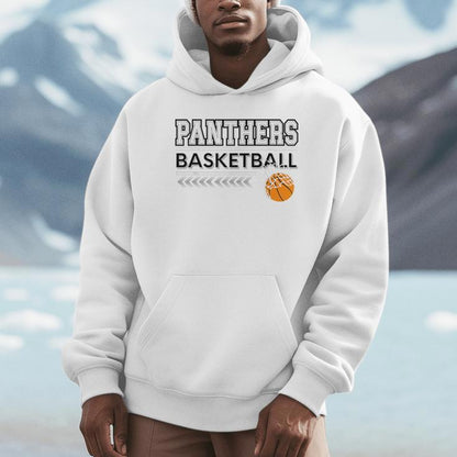 Panthers Basketball School Spirit Panther Pride Sports Unisex Hoodie
