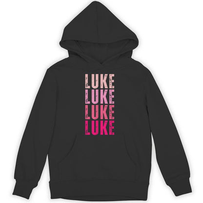 Personalized Name Luke I Love Luke Vintage Unisex Hoodie
