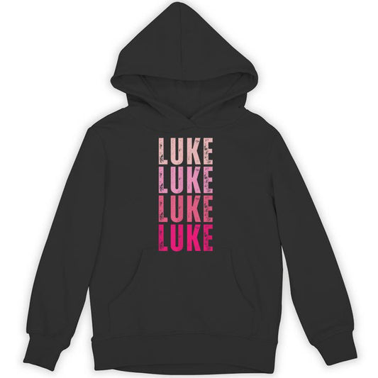 Personalized Name Luke I Love Luke Vintage Unisex Hoodie