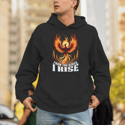 Phoenix From The Ashes I Rise Bird Fantasy For Lovers Unisex Hoodie