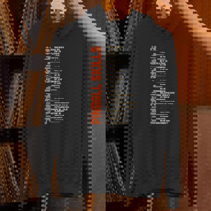 Pinball Skills Retro Pinball Unisex Hoodie