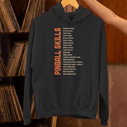 Pinball Skills Retro Pinball Unisex Hoodie
