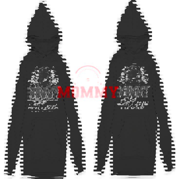 Pit Crew Race Car Racing Mommy Family Birthday Party Unisex Hoodie