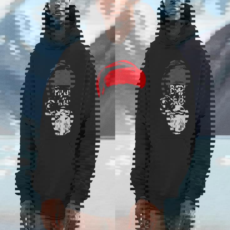 Poppy Claus Christmas Grandpa Unisex Hoodie