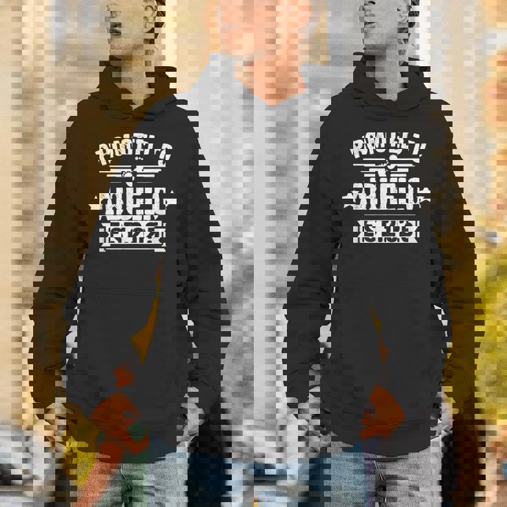 Promoted To Abuelo 2025 Soon To Be Abuelo Spanish Grandpa Unisex Hoodie