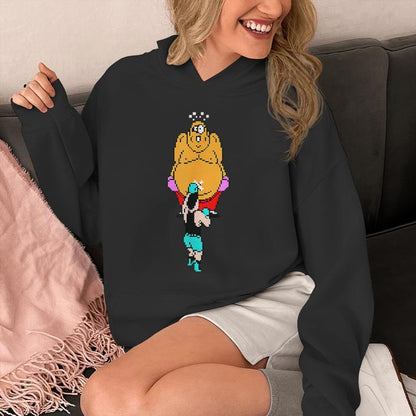 Punch Out King Hippo Unisex Hoodie
