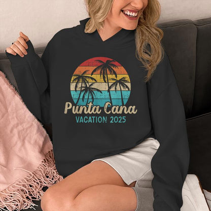 Punta Cana 2025 Dominican Republic Vacation Unisex Hoodie