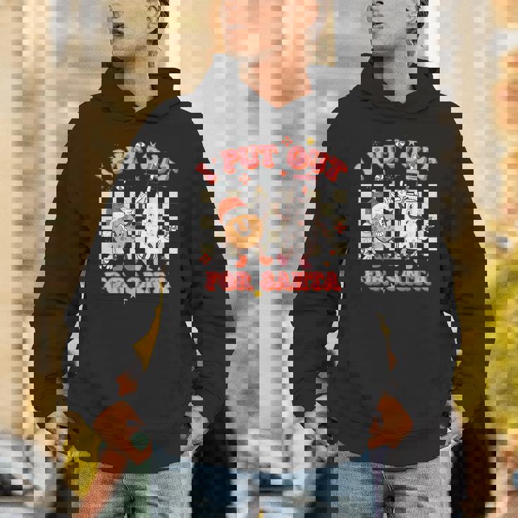 I Put Out Milk Cookie For Santa Couple Matching Christmas Unisex Hoodie