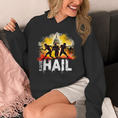 Raise Hail American Football Washington American Football Unisex Hoodie