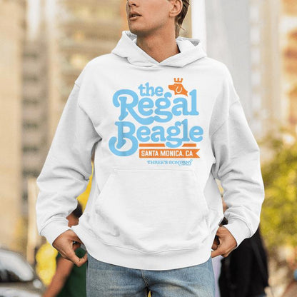 The Regal Beagle Pub Logo Vintage Three's Company Unisex Hoodie