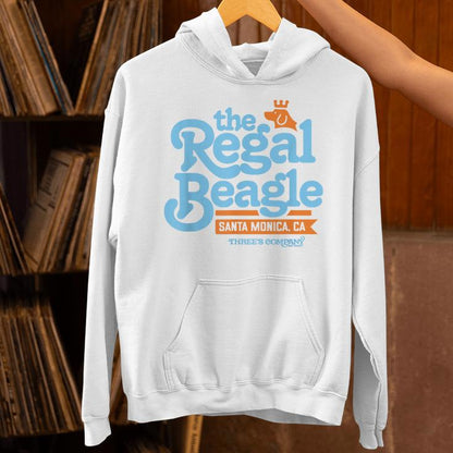 The Regal Beagle Pub Logo Vintage Three's Company Unisex Hoodie