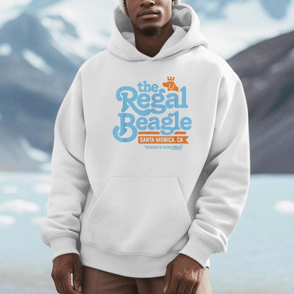 The Regal Beagle Pub Logo Vintage Three's Company Unisex Hoodie