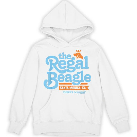 The Regal Beagle Pub Logo Vintage Three's Company Unisex Hoodie