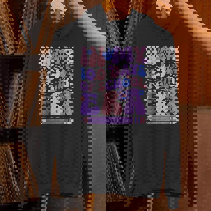 Retro Disco In My 100 Days Of School Era 100Th Day Of School Unisex Hoodie