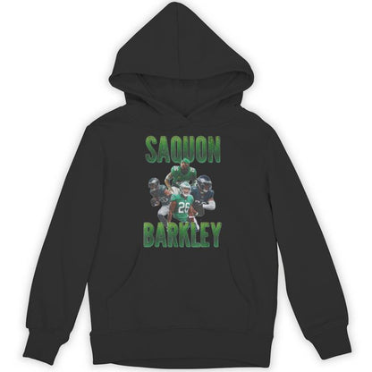 Retro Saquon Eagles Vintage Barkley 90S Graphic Unisex Hoodie