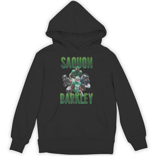 Retro Saquon Eagles Vintage Barkley 90S Graphic Unisex Hoodie