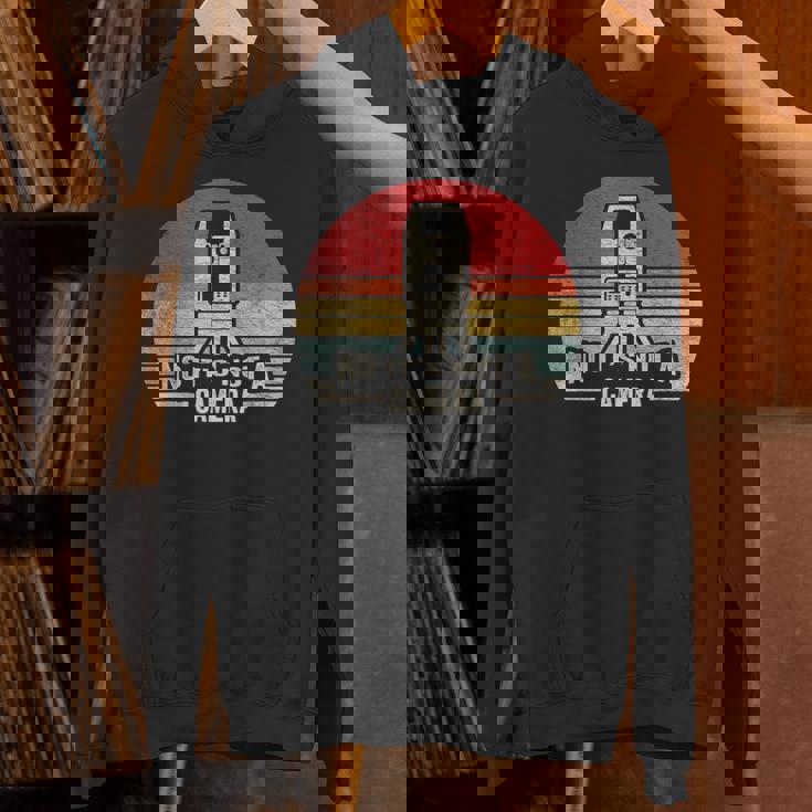 Retro Surveying Land Surveyor It's Not A Camera Unisex Hoodie
