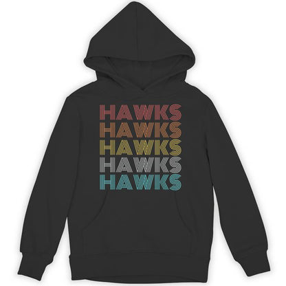 Retro Vintage Hawks Unisex Hoodie