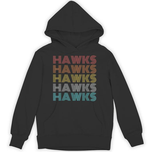 Retro Vintage Hawks Unisex Hoodie