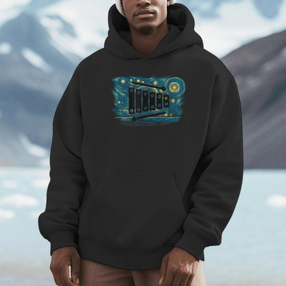 Retro Vintage Style Marimba Unisex Hoodie