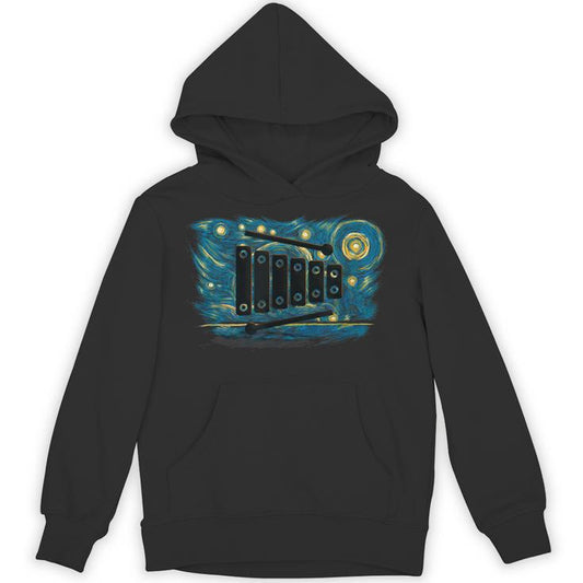 Retro Vintage Style Marimba Unisex Hoodie