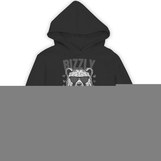Rizzly Bear Silly Valentines Day For Him Rizz Unisex Hoodie