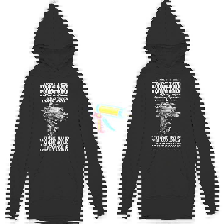 Rock Hard Caulking Services Adult Humor Inappropriate Joke Unisex Hoodie