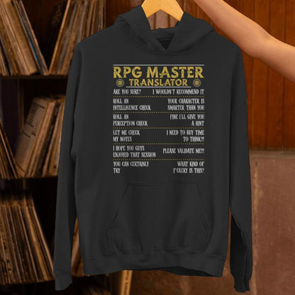 Role Playing Game Rpg D20 Tabletop Rpg Gamer Unisex Hoodie