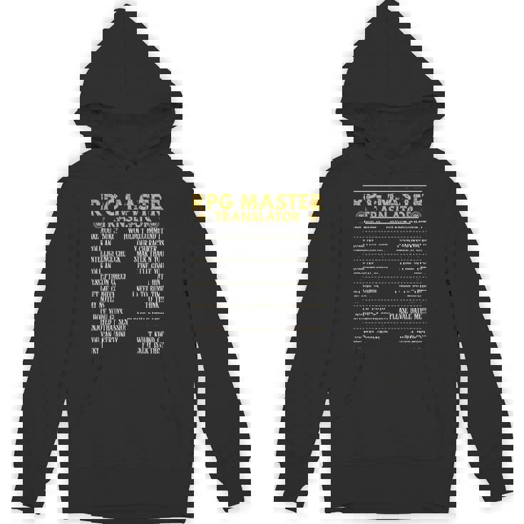 Role Playing Game Rpg D20 Tabletop Rpg Gamer Unisex Hoodie