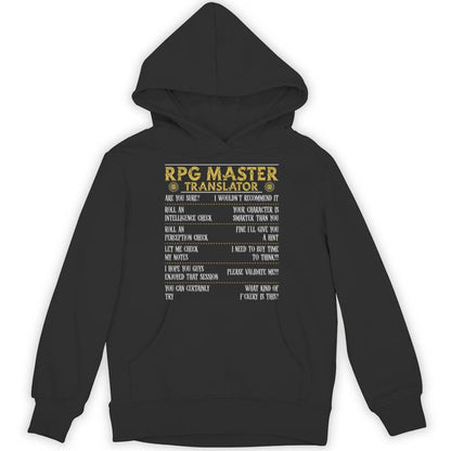 Role Playing Game Rpg D20 Tabletop Rpg Gamer Unisex Hoodie