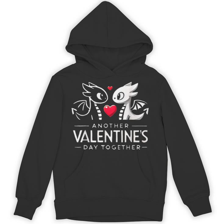 Romantic Dragon Couple Valentine's Day Unisex Hoodie