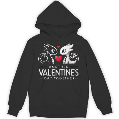Romantic Dragon Couple Valentine's Day Unisex Hoodie