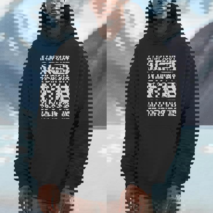 Ryan Name Personalized Birthday Christmas Joke Unisex Hoodie