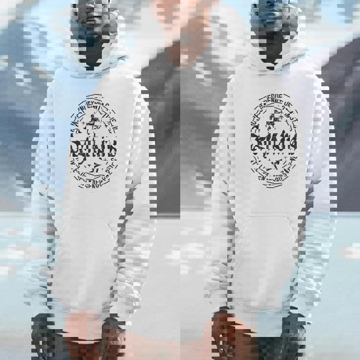 Sagittarius Virtues Vintage Style Zodiac Sagittarius Unisex Hoodie
