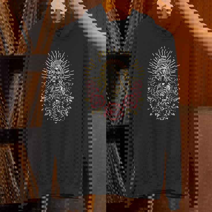 Santa Muerte Folk Saint Unisex Hoodie