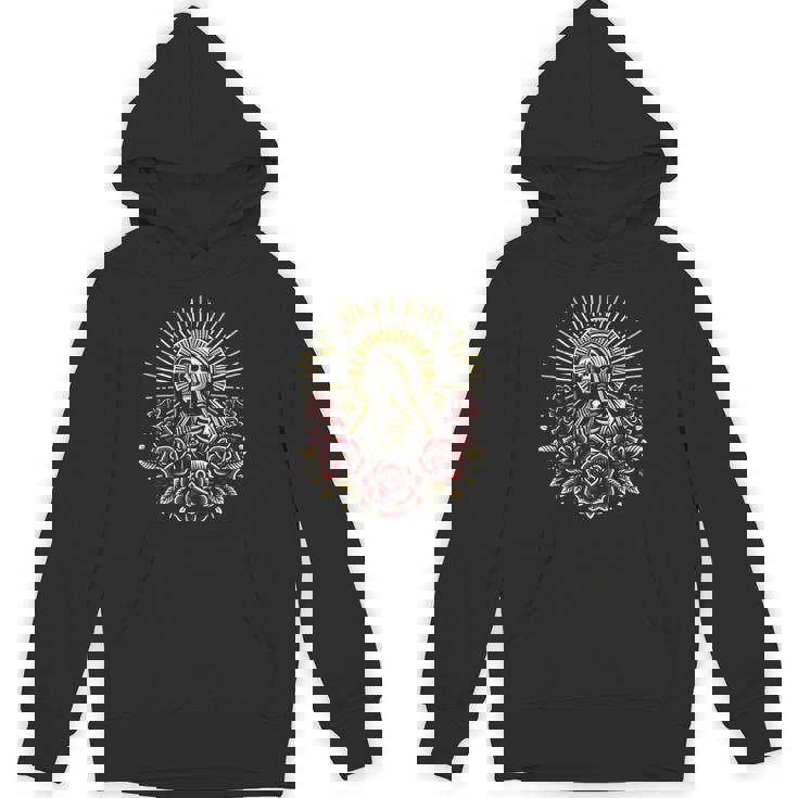 Santa Muerte Folk Saint Unisex Hoodie