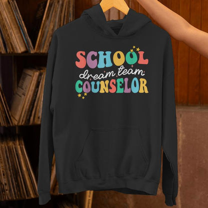 School Counselor Dream Squad Team Back To School Counseling Unisex Hoodie