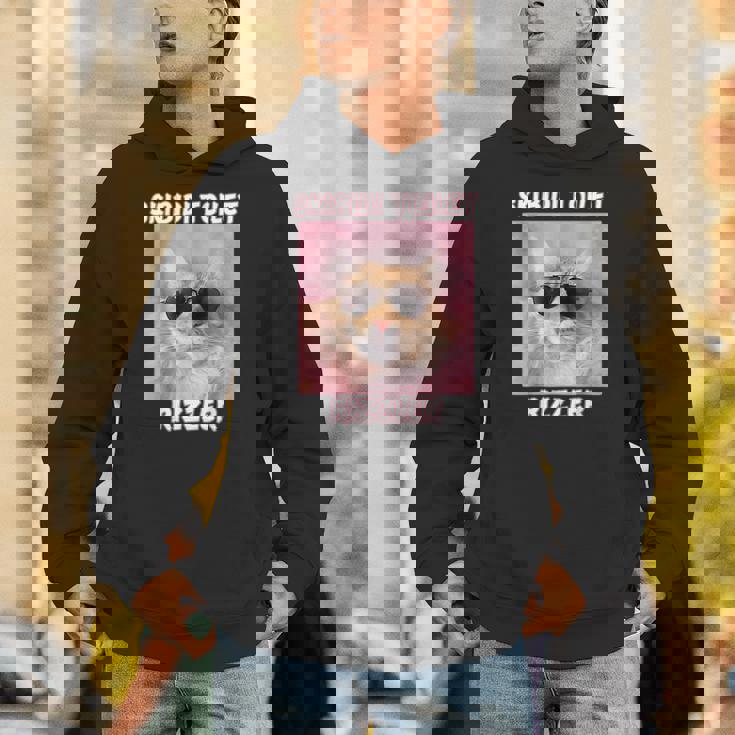 Skibidi Toilet Rizzler Meme Memes Internet Memes Genz Unisex Hoodie
