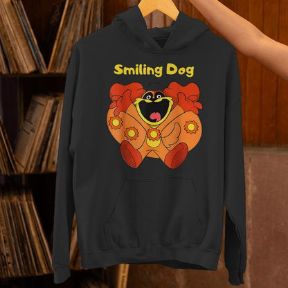 Smiling Dog Plush Critters Costume Smiling Dog Plush Unisex Hoodie
