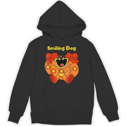 Smiling Dog Plush Critters Costume Smiling Dog Plush Unisex Hoodie