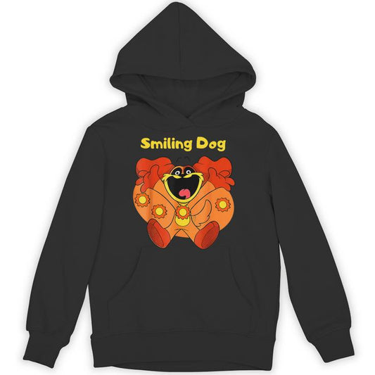 Smiling Dog Plush Critters Costume Smiling Dog Plush Unisex Hoodie