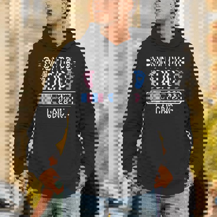Soon To Be Dad 2026 Loading Pregnancy Announcement 2026 Unisex Hoodie